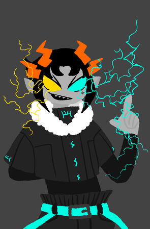 on of my dnd oc as a troll